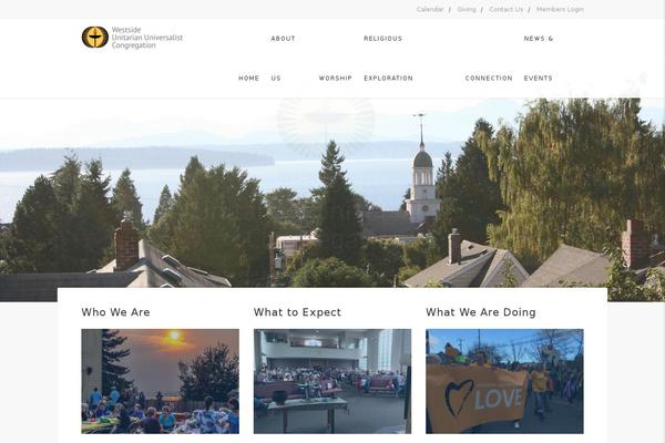 Site using Adorechurch-core plugin