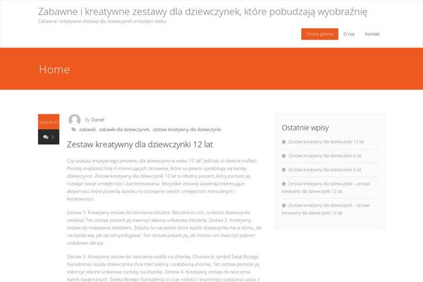 Appointment theme site design template sample