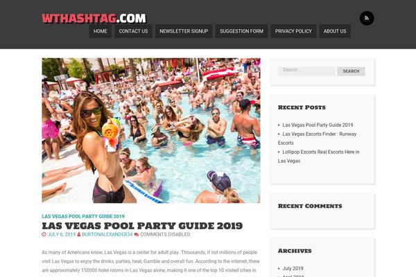 Here Ya Go theme site design template sample