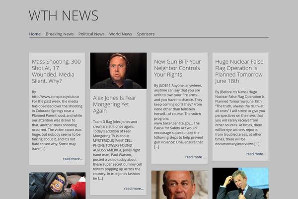 Fluxipress theme site design template sample