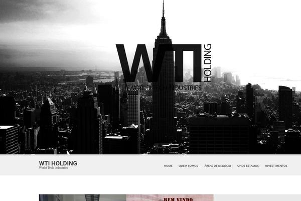 SKT White theme site design template sample
