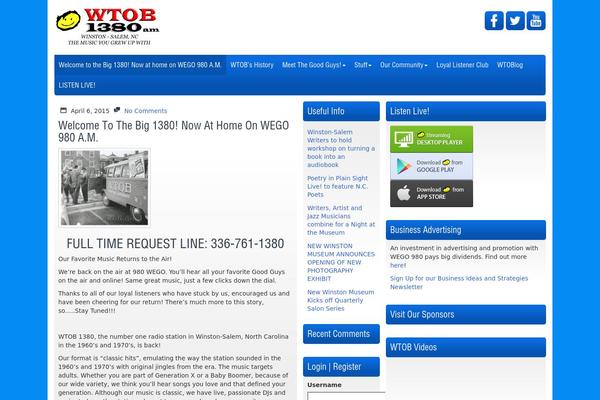 wtob1380.com site used Minimale