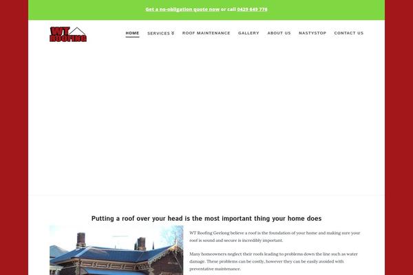 wtroofing.com.au site used Pro