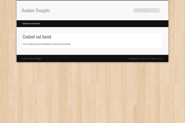 Pinboard theme site design template sample