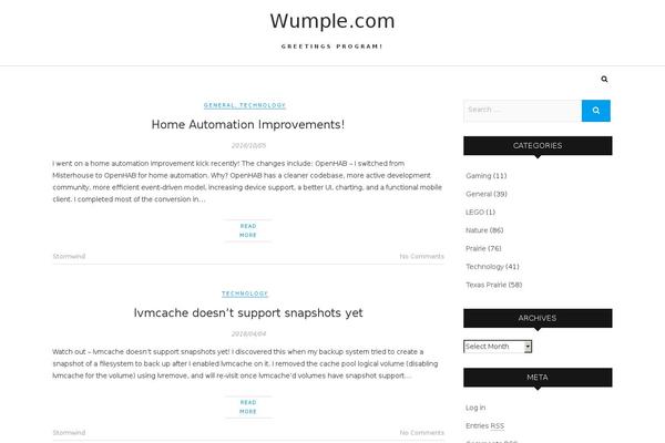 Site using Simple Social Icons plugin