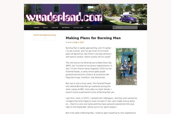 Site using Mini twitter feed plugin