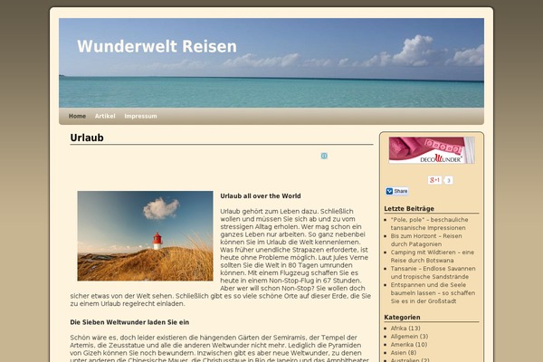 Weaver theme site design template sample