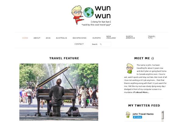 California-wp theme site design template sample