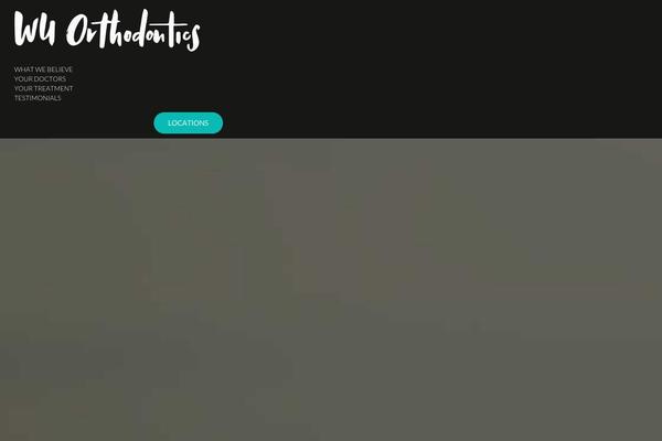 Brooklyn Child theme site design template sample