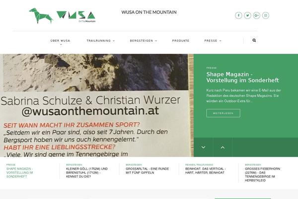 Site using Content Cards plugin