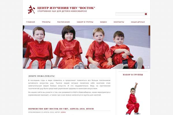Red theme site design template sample