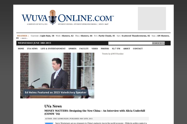 News Magazine Theme 640 theme site design template sample