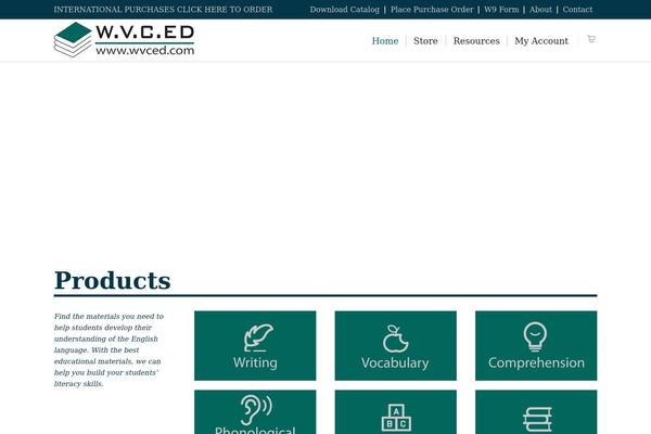 Unicon-child theme site design template sample