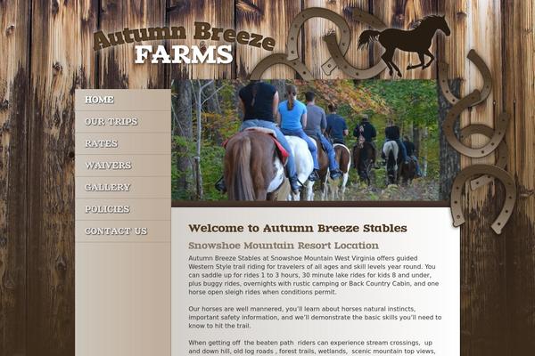 Roots theme site design template sample
