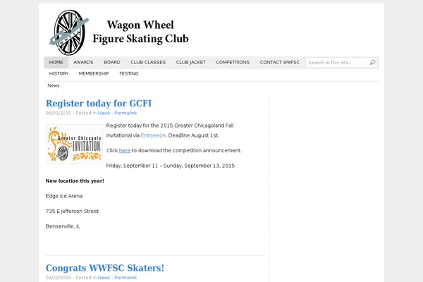 Minimal theme site design template sample