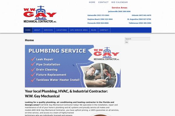 Site using J Shortcodes plugin
