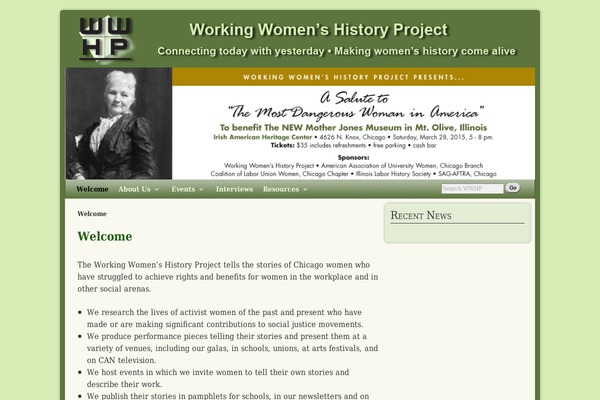 wwhpchicago.org site used Weaver II pro