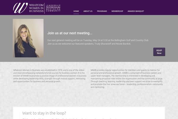 Rise theme site design template sample