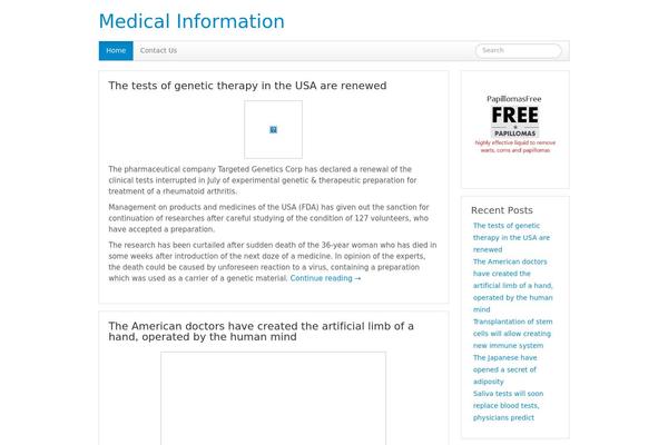 Response theme site design template sample