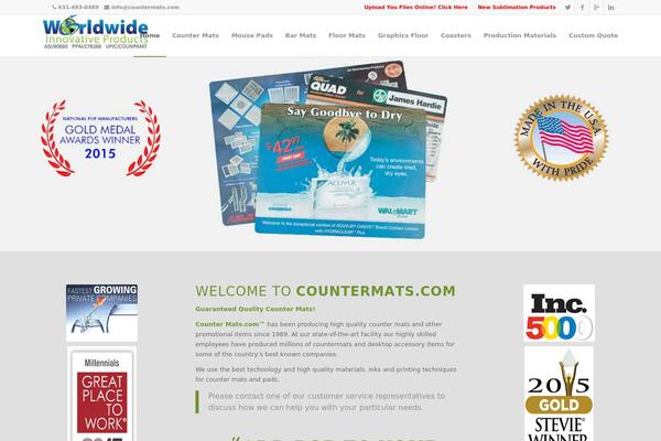 Enfold theme site design template sample