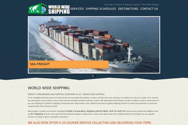 Tisa theme site design template sample