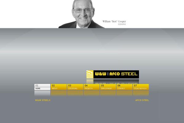 wwsteel.com site used Gatsby