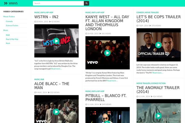 Fullby theme site design template sample