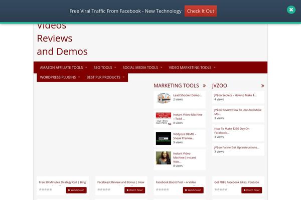 Site using Infobarwp-pro plugin