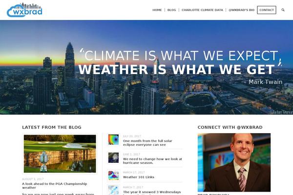 Site using National Weather Service Alerts plugin