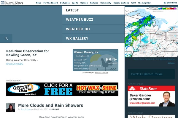 Site using FitText.js, a jQuery plugin for inflating web type plugin