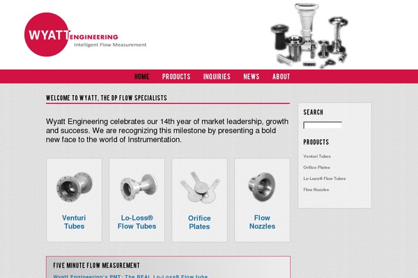 wyattflow.com site used Wyatt