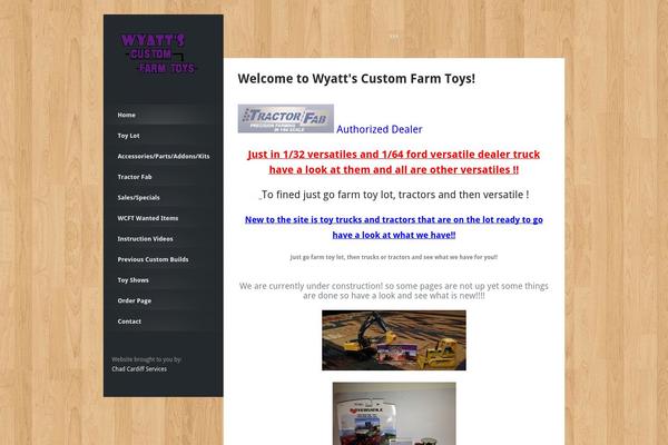 wyattscustomfarmtoys.com site used Saico-v1.0.2