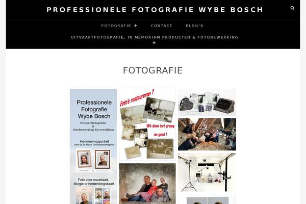 Sunday theme site design template sample