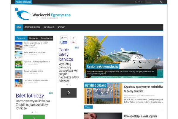 Jarida-theme theme site design template sample