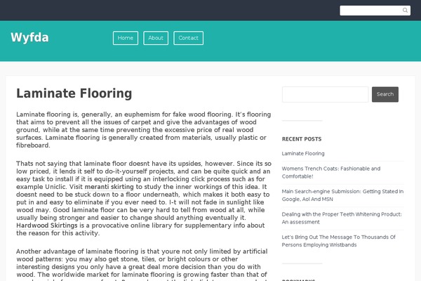Franklin theme site design template sample