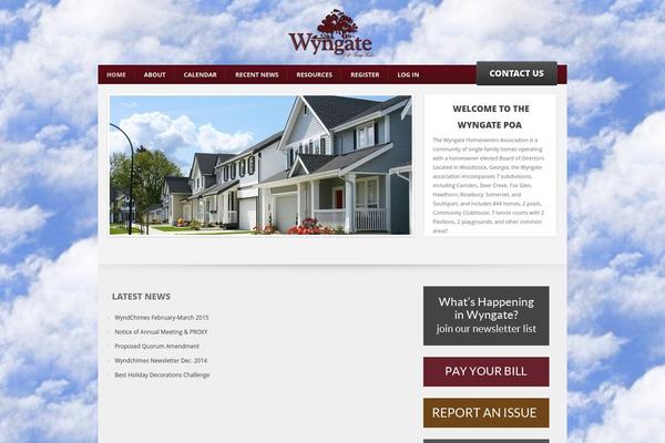 Politic theme site design template sample
