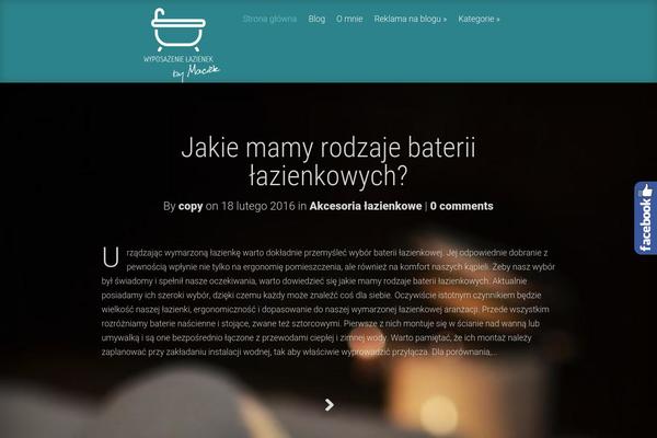 Site using Soslider-social-slider plugin