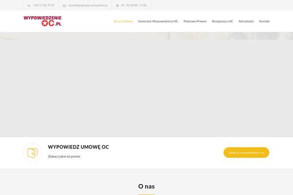 Renovate theme site design template sample