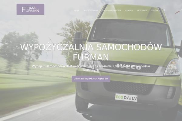 Mango theme site design template sample