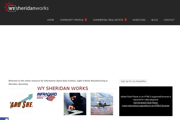 wysheridanworks.com site used Creativo