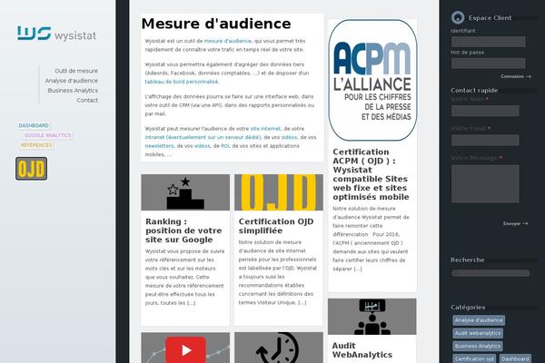Gridly theme site design template sample