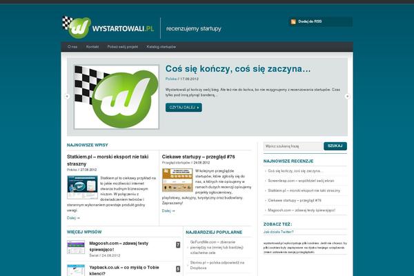 The Station theme site design template sample