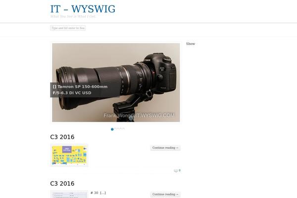 wyswig.com site used Swift