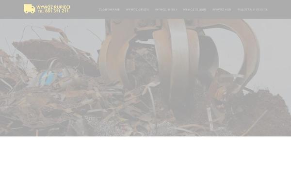 Uncle theme site design template sample