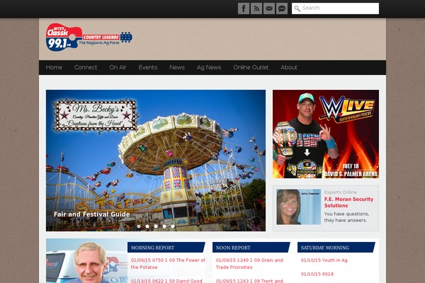 Core theme site design template sample