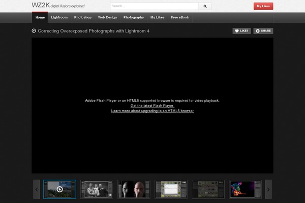Site using Ocean-social-sharing plugin