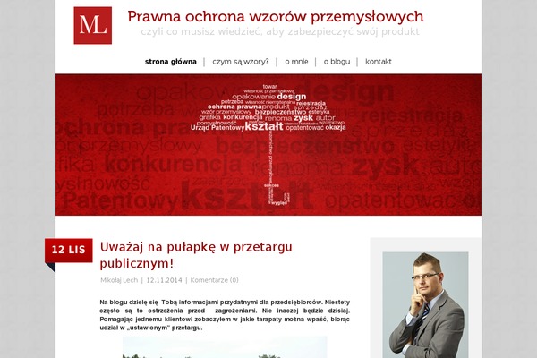 Thesis 1.8.4 theme site design template sample