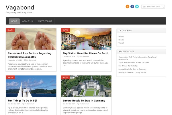 Pressimo theme site design template sample