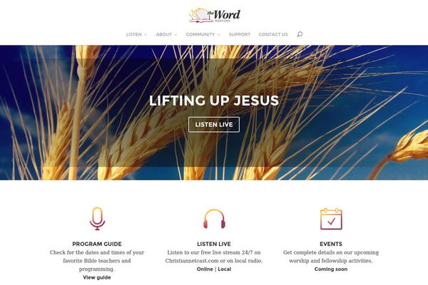 Divi Child theme site design template sample