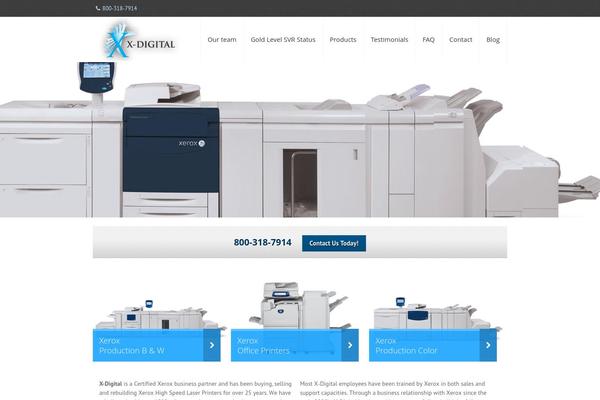 Kora theme site design template sample